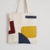 a day at the beach tote bag 2022 (2) (1) 80% Minimalist Patchwork and Handstitch Quilt Tote Bags, 2022
