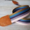 stripe webbing camera strap 2023 (8) (1) Rainbow Stripe Camera or Binoculars Strap