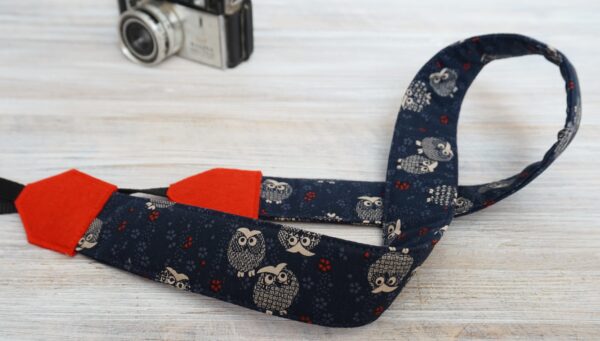 Owl Camera and Binoculars Strap