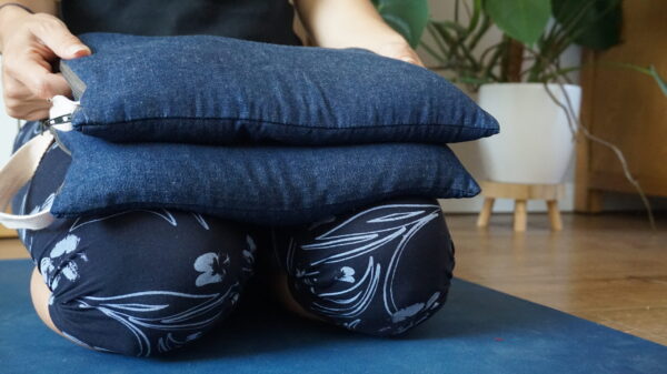 Sand Bag for Yoga, Meditation and Relaxation