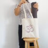Regular tote bag with Liberty floral OM print (11) OM Canvas Tote Bag