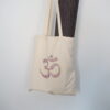 Regular tote bag with Liberty floral OM print (15) OM Canvas Tote Bag
