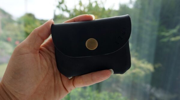 black leather coin purse keyfob 2023 (1) (1) Leather Coin Purse & Keyfob