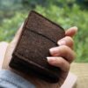 brown wool felt card wallet 2023 (12) (1) Simple Card Wallet, Minimalist Card Holder