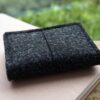 dark grey felt card wallet 2023 (8) (1) Simple Card Wallet, Minimalist Card Holder