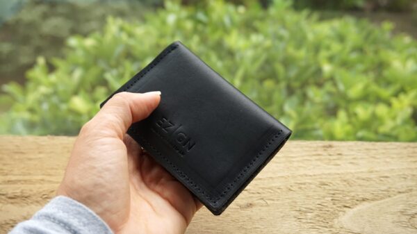 leather & wool felt card wallet 2023 (21) (1) Simple Card Wallet, Minimalist Card Holder