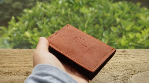 leather & wool felt card wallet 2023 (32) (1) Simple Card Wallet, Minimalist Card Holder