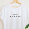 Organic Cotton Yoga Top, Loose Fit Short
