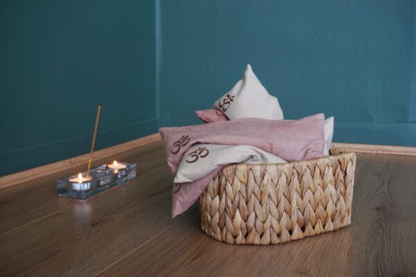 Handdyed Organic Eyepillow, Lavender Eye Cover