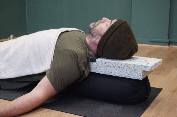 yoga bolster for chest openers