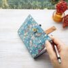 Floral Fabric Journal | A6 Liberty of London Reusable Cover, Capel Mustard or Strawberry Thief