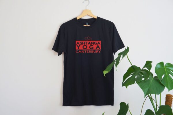 Organic Yoga Tee | Unisex Tshirt | Ashtanga Yoga Canterbury