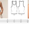 Organic Yoga Tanktop, White, Slim Fit | Ashtanga Yoga Opening Mantra