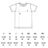 EP01 Unisex Tshirt Size Chart Organic Yoga Tee | Unisex Tshirt | Yoga Shala Canterbury