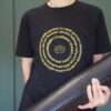 ashtanga yoga printed tshirt