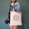ashtanga yoga tote bag