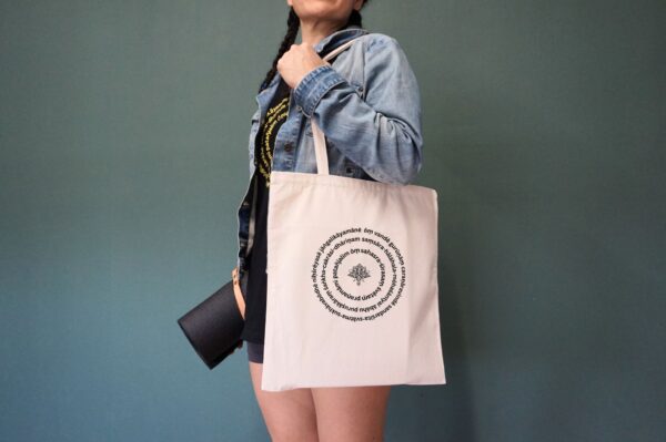 ashtanga yoga tote bag